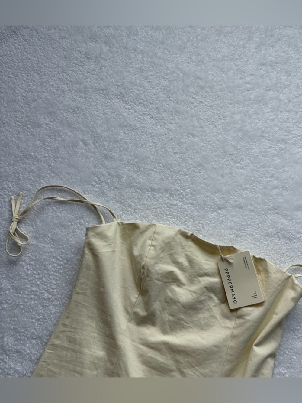 NWT Peppermayo Limelight Midi Dress - Lemon - Picture 6 of 11